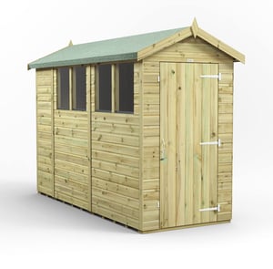 Power 10x4 Premium Apex Wooden Shed