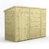 Power 10x4 Premium Pent Windowless Wooden Shed
