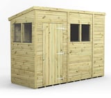 Power 10x4 Premium Pent Wooden Shed