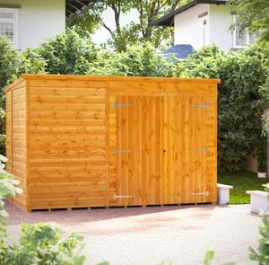 Power 10x6 Pent Storage Shed