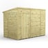 Power 10x6 Premium Pent Windowless Wooden Shed