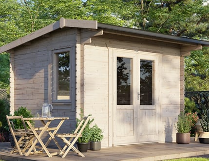 Power Apex Log Cabins 28mm