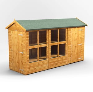 Power 12x4 Apex Potting Shed Combi