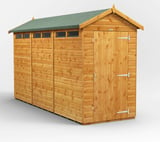 Power 12x4 Apex Security Shed