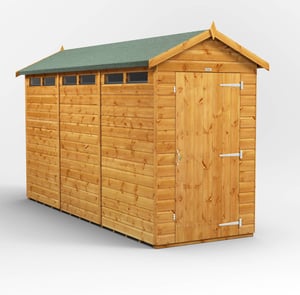 Power 12x4 Apex Security Shed