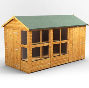 Power 12x6 Apex Potting Shed Combi