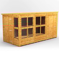 Power 12x6 Pent Potting Shed Combi