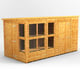 Power 12x6 Pent Potting Shed 6ft Combi