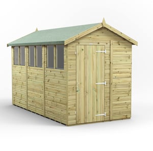 Power 12x6 Premium Apex Wooden Shed