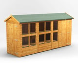 Power 14x4 Apex Potting Shed Combi