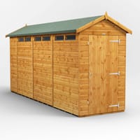 Power 14x4 Apex Security Shed