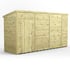 Power 14x4 Premium Pent Windowless Wooden Shed