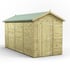 Power 14x6 Premium Apex Windowless Wooden Shed