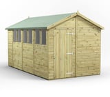 Power 14x8 Premium Apex Wooden Shed