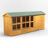 Power 16x4 Apex Potting Shed 6ft Combi