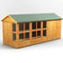 Power 16x6 Apex Potting Shed 6ft Combi