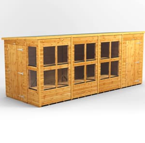 Power 16x6 Pent Potting Shed Combi