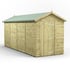 Power 16x6 Premium Apex Windowless Wooden Shed