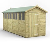 Power 16x6 Premium Apex Wooden Shed