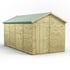 Power 16x8 Premium Apex Windowless Wooden Shed
