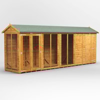 Power 18x4 Apex Summerhouse Combi