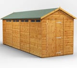 Power 18x6 Apex Security Shed
