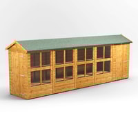 Power 20x4 Apex Potting Shed Combi