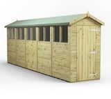 Power 20x4 Premium Apex Wooden Shed