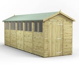 Power 20x6 Premium Apex Wooden Shed