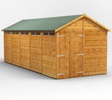 Power 8x20 Apex Security Shed