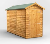 Power 10x4 Windowless Overlap Apex Wooden Shed