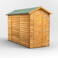 Power 10x4 Windowless Overlap Apex Wooden Shed