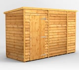 Power 10x4  Windowless Overlap Pent Wooden Shed
