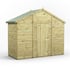 Power 4x10 Premium Apex Windowless Wooden Shed