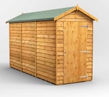 Power 12x4 Windowless Overlap Apex Wooden Shed