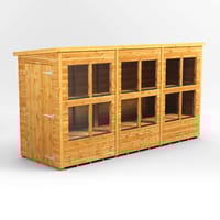 Power 12x4 Pent Potting Shed 