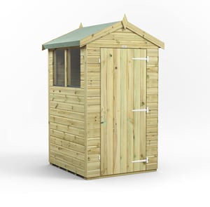 Power 4x4 Premium Apex Wooden Shed