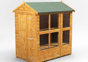 Power 6x4 Apex Potting Shed - budget potting shed UK