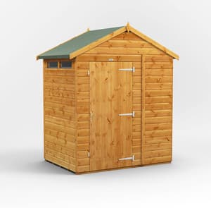 Power 4x6 Apex Security Shed