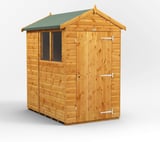 Power 6x4 Apex Wooden Shed