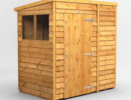 Power Overlap Pent Sheds