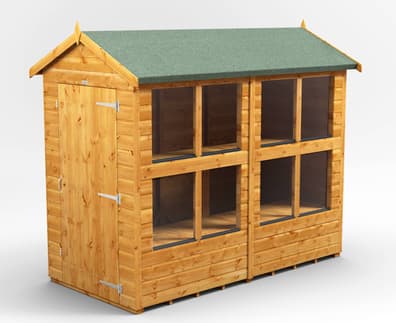 4ft Wide Apex Potting Sheds