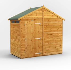 Power 4x8 Apex Security Shed
