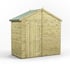 Power 4x8 Premium Apex Windowless Wooden Shed