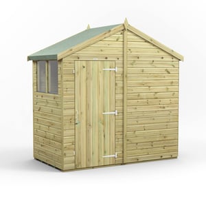 Power 4x8 Premium Apex Wooden Shed