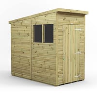Power 4x8 Premium Pent Wooden Shed