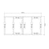 Power 4x8 Wooden Decking Kit Dimensions