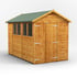 Power 10x6 Apex Wooden Shed Double Doors