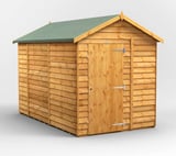 Power 10x6 Windowless Overlap Apex Wooden Shed