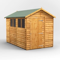 Power 10x6 Overlap Apex Wooden Shed